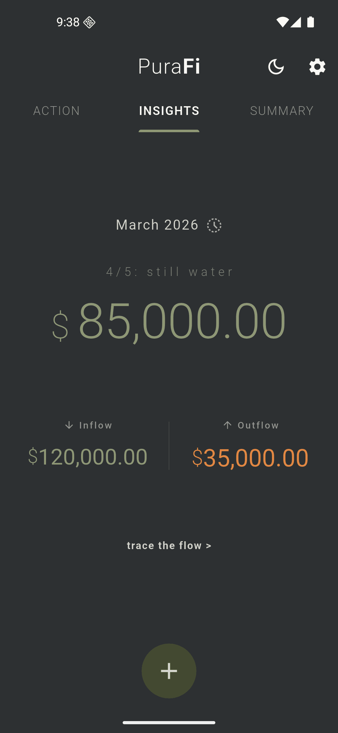 PuraFi App Dark Mode