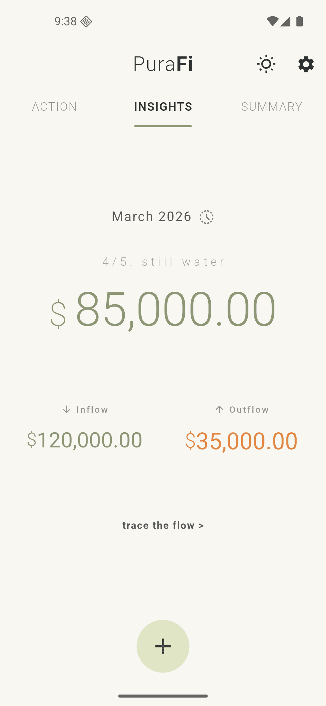 PuraFi App Light Mode